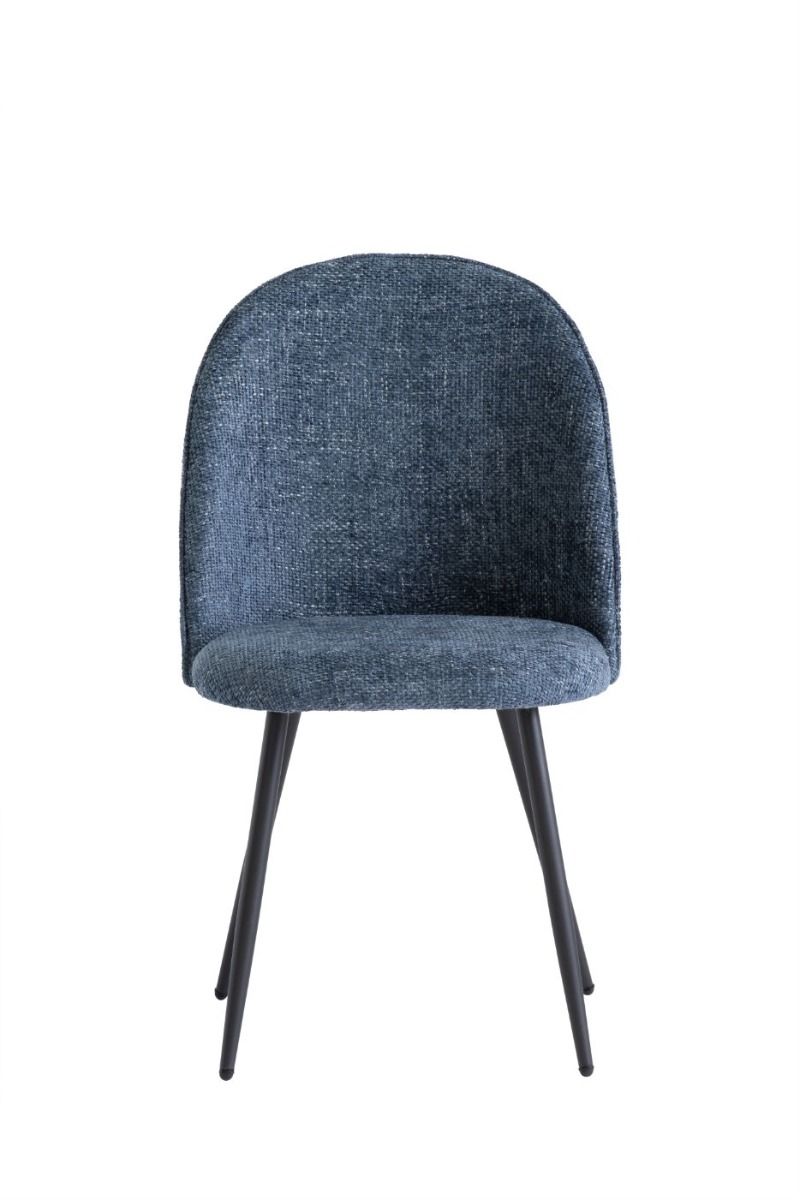 Oakwood 4 x Ramona Fabric Dining Chair - Blue