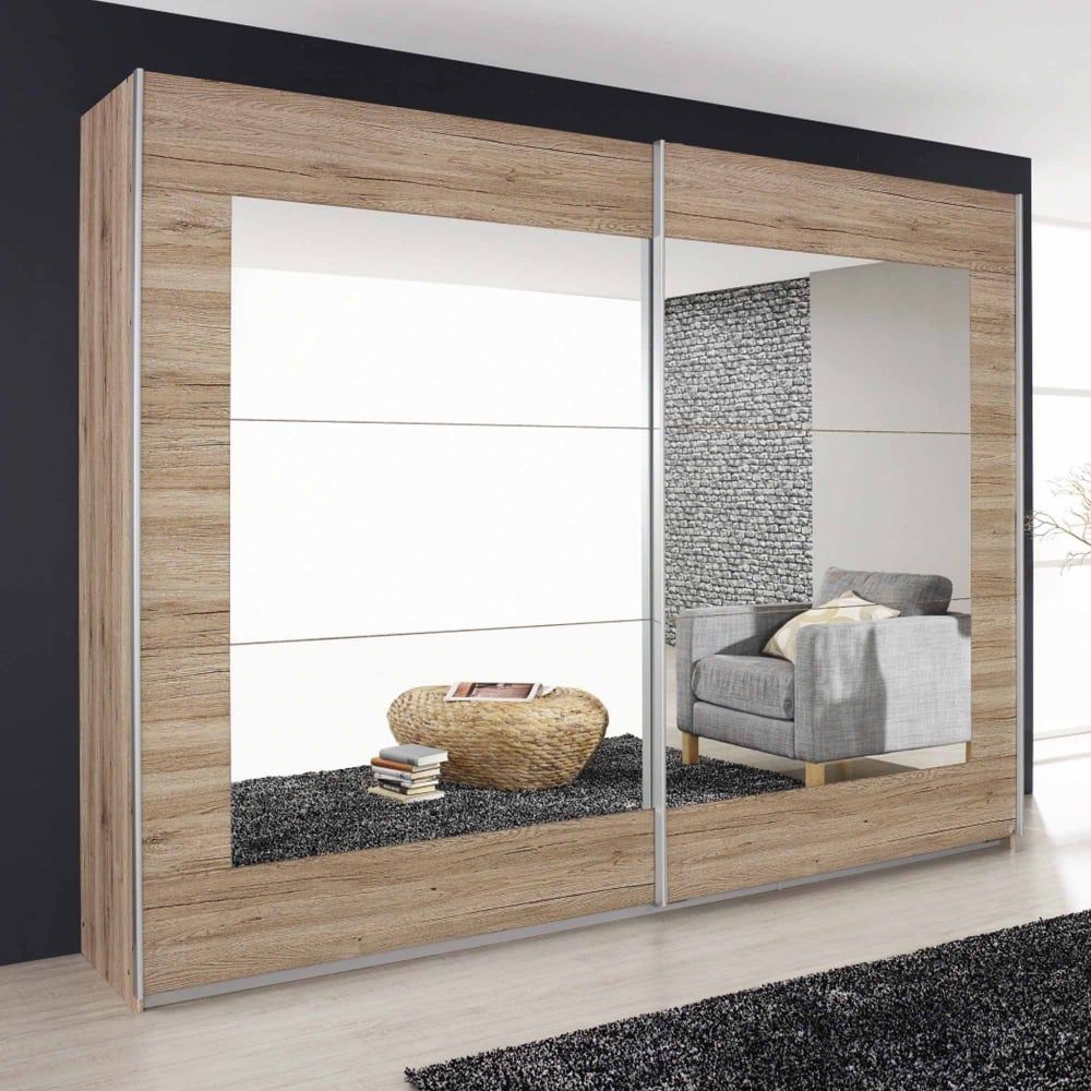 Oakwood Rauch Alegro Sliding Door German Wardrobe