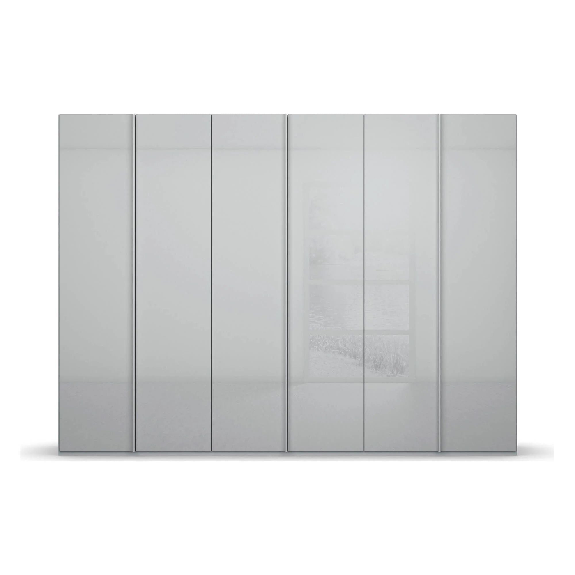 Oakwood Rauch Skat meridian 6 Hinged Door Wardrobe Glass Finish