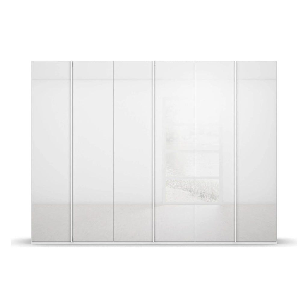 Oakwood Rauch Skat meridian 6 Hinged Door Wardrobe Glass Finish