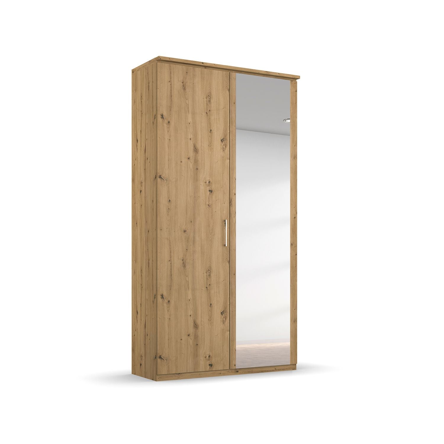 Oakwood Rauch Tellin 2 Hinged Door Wardrobe 1 Mirror Door