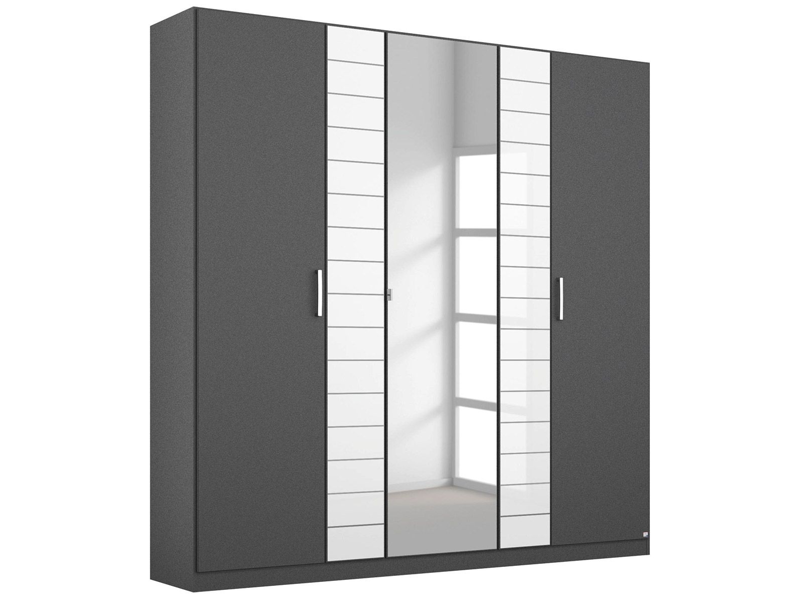 Oakwood Rauch Terano Hinged Door Combi Wardrobe