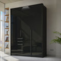 Oakwood Rauch Purisma Graphite 3 Door Hinged  Combi Wardrobe