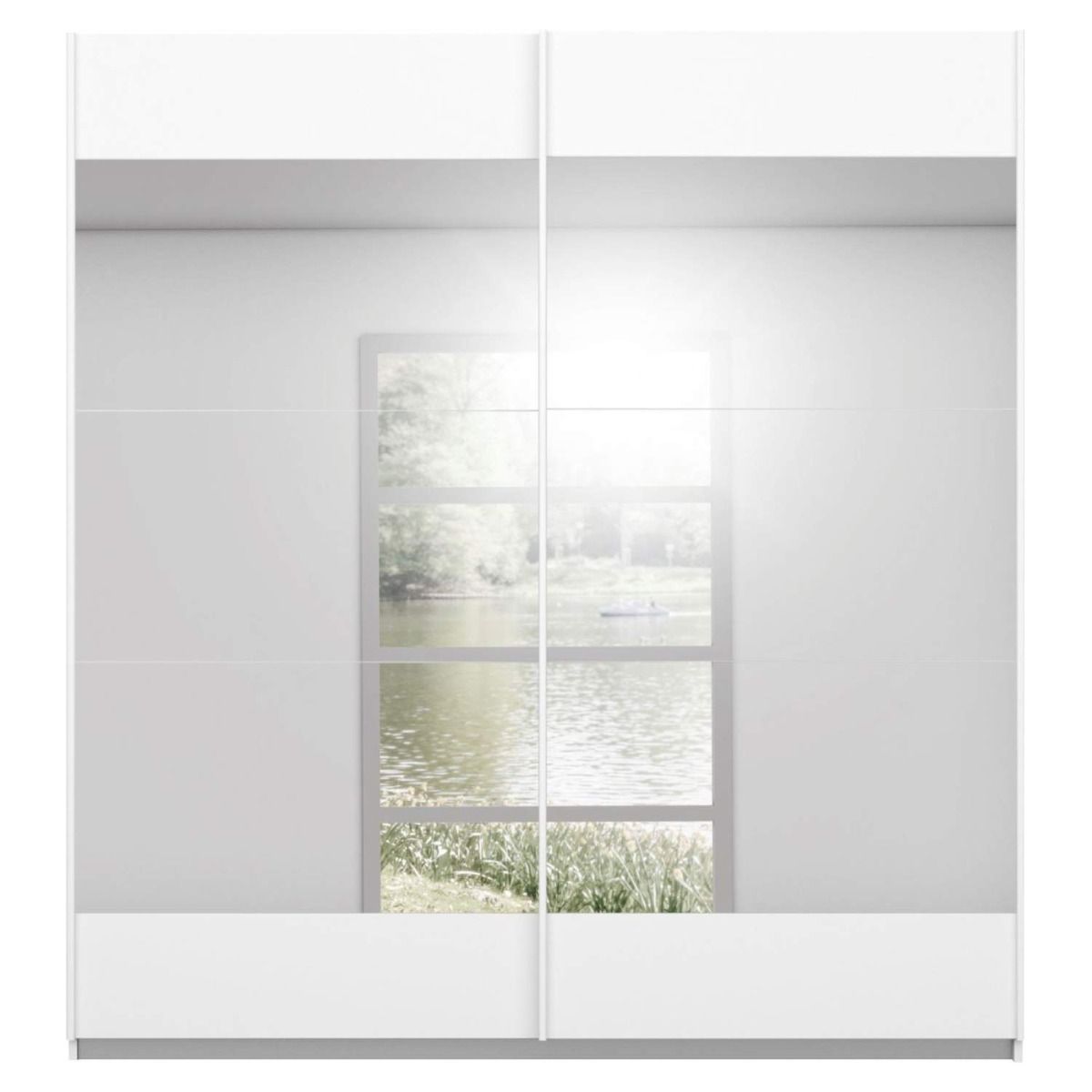 Oakwood Rauch Malibu Alpine White Sliding wardrobe