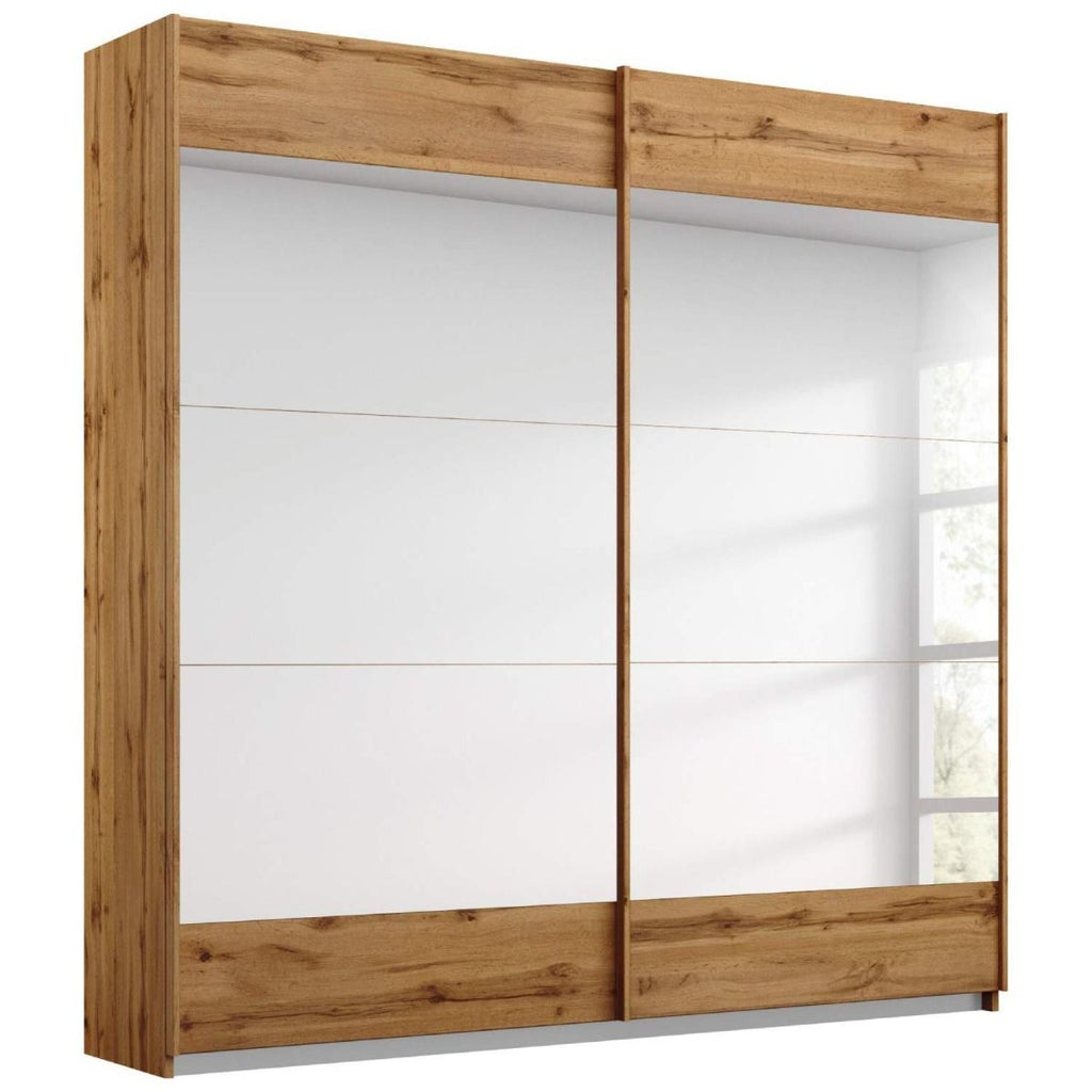 Oakwood Rauch Malibu Artisan Oak 1.81M Sliding Door Wardrobe