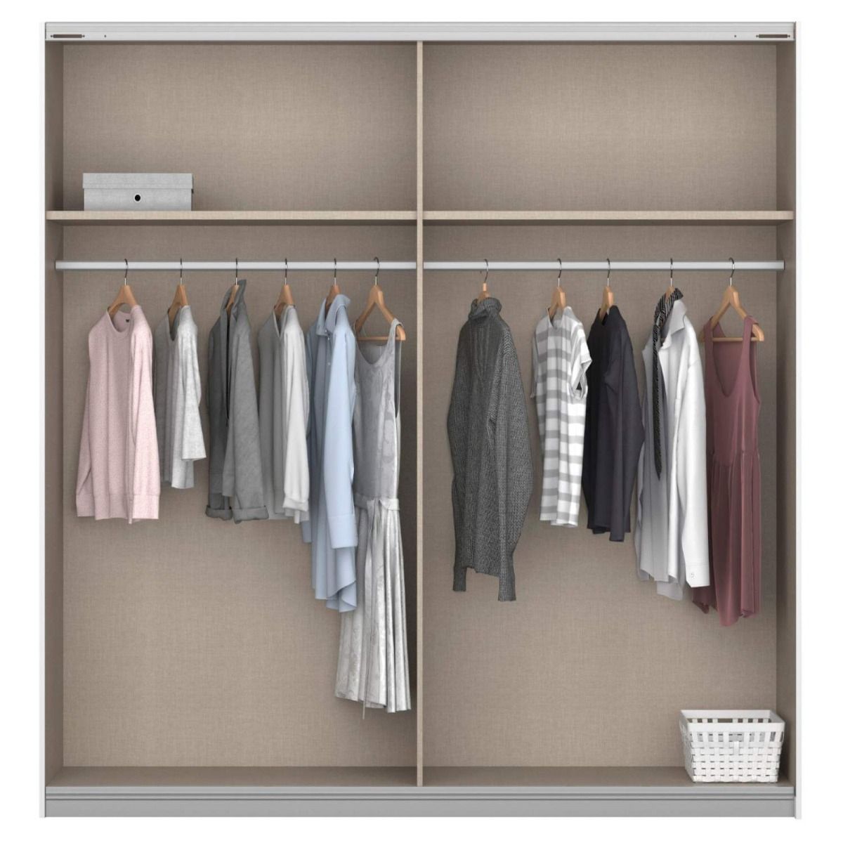 Oakwood Rauch Malibu Artisan Oak 1.81M Sliding Door Wardrobe