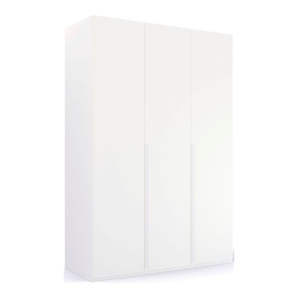 Oakwood Rauch Purisma 3 Door Hinged White Fully Loaded Wardrobe 150CM