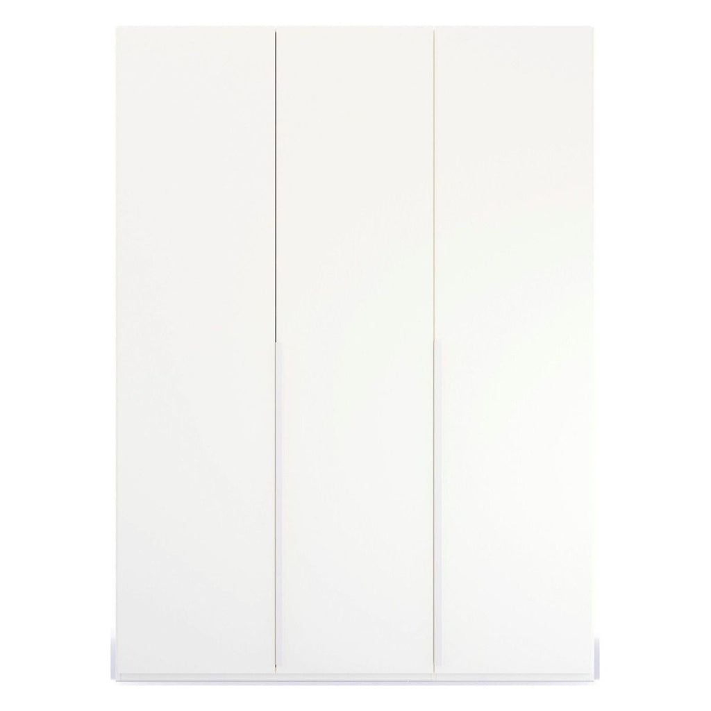 Oakwood Rauch Purisma 3 Door Hinged White Fully Loaded Wardrobe 150CM