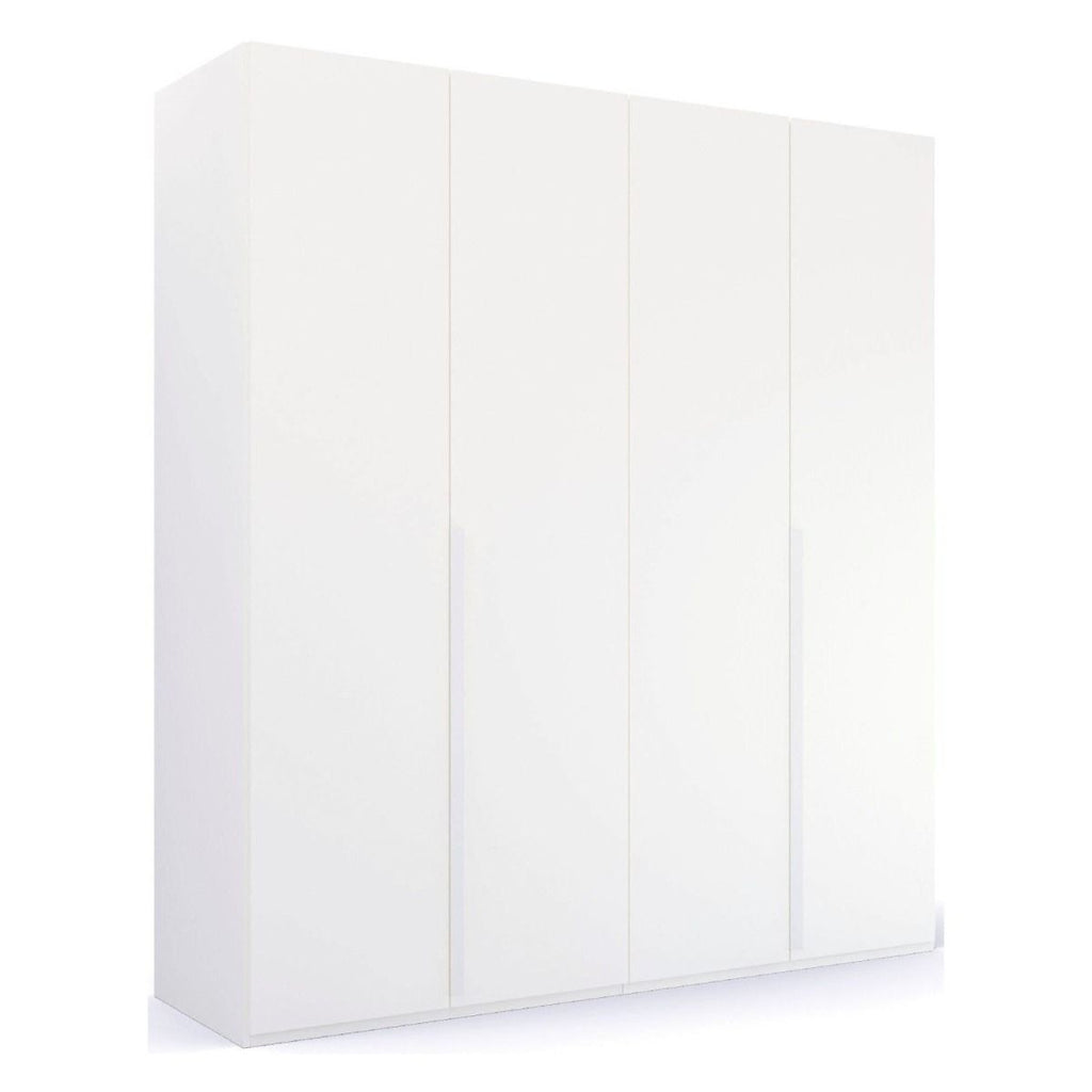 Oakwood Rauch Purisma 4 Door Hinged White Fully Loaded Wardrobe