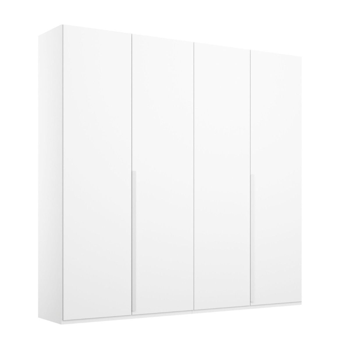 Oakwood Rauch Purisma 4 Door Hinged White Fully Loaded Wardrobe