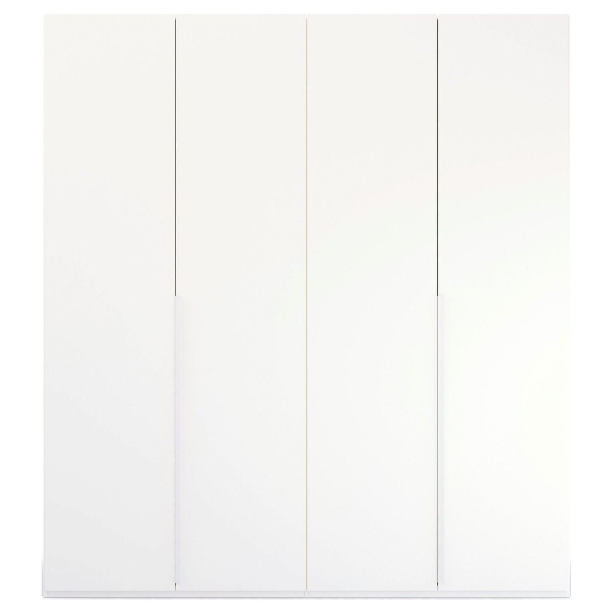 Oakwood Rauch Purisma 4 Door Hinged White Fully Loaded Wardrobe