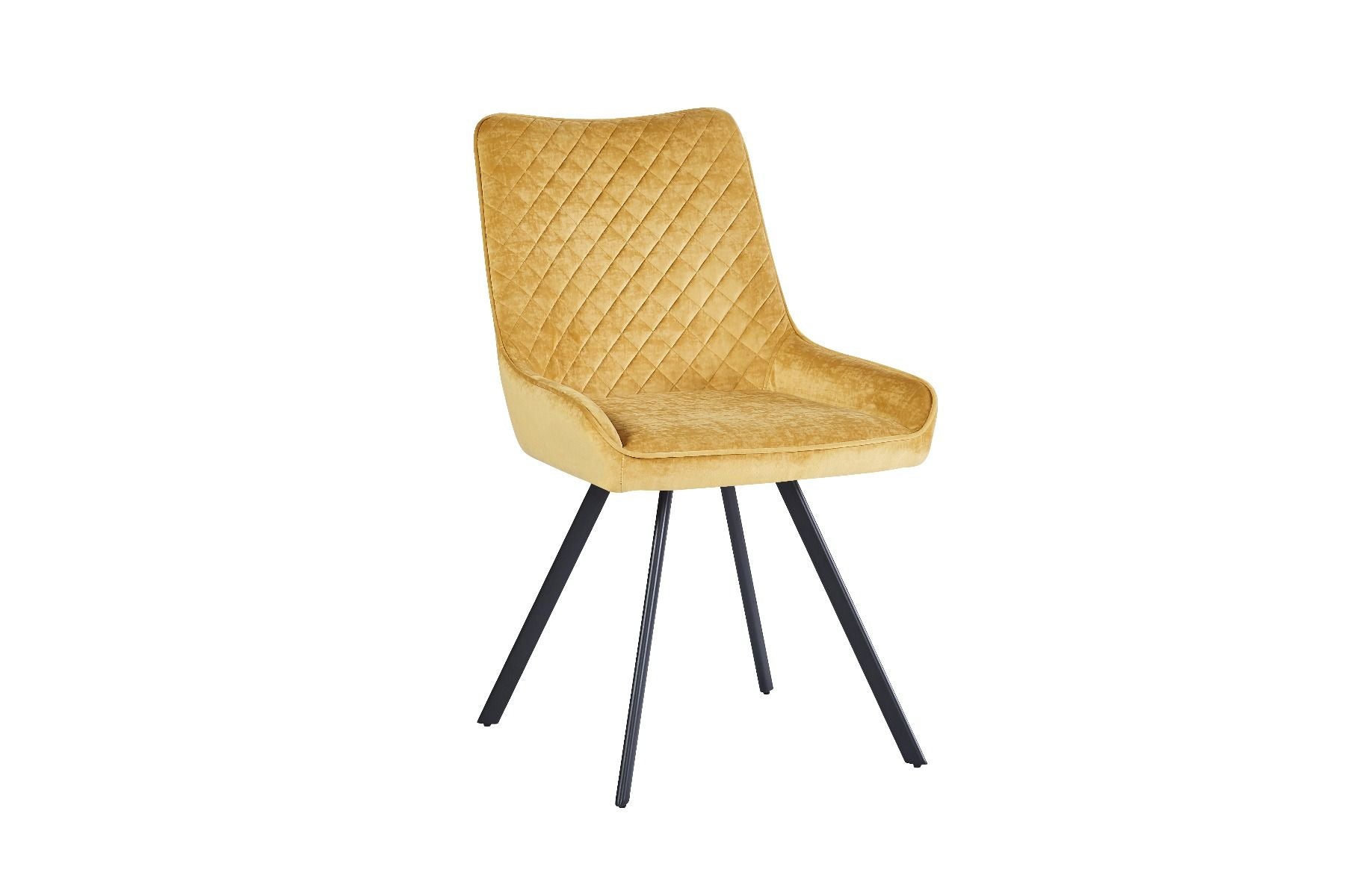 Oakwood Lagera Velvet Dining Chair
