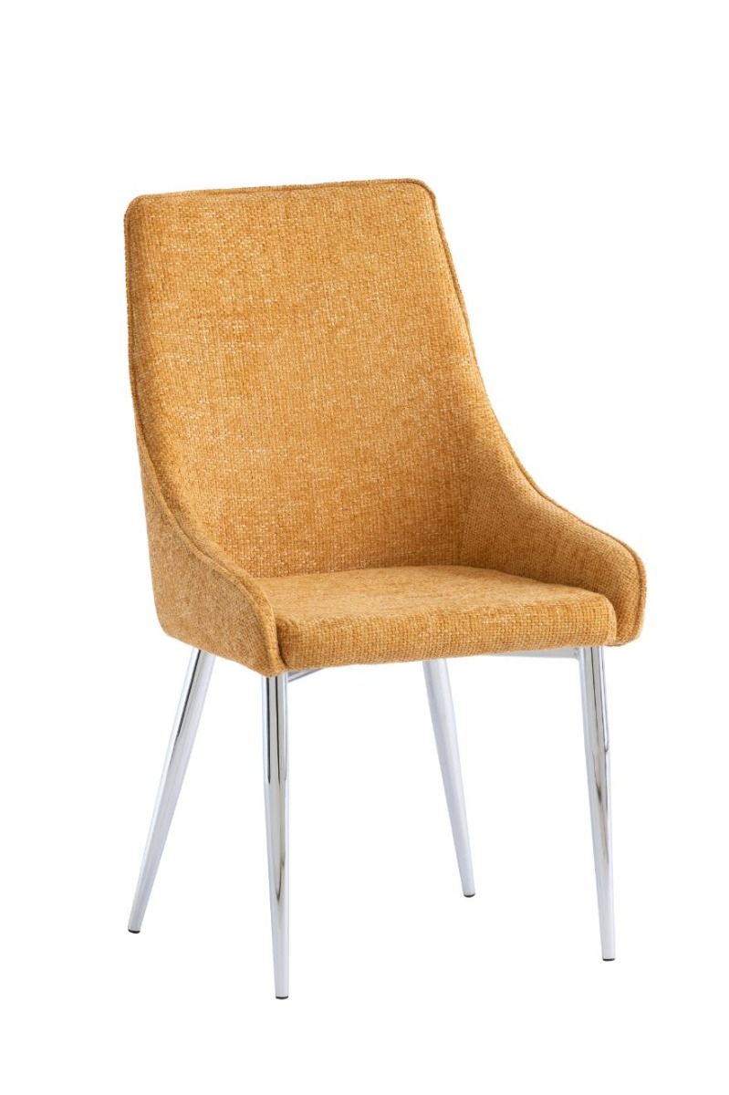 Oakwood Rhone Dining Chairs - Mustard