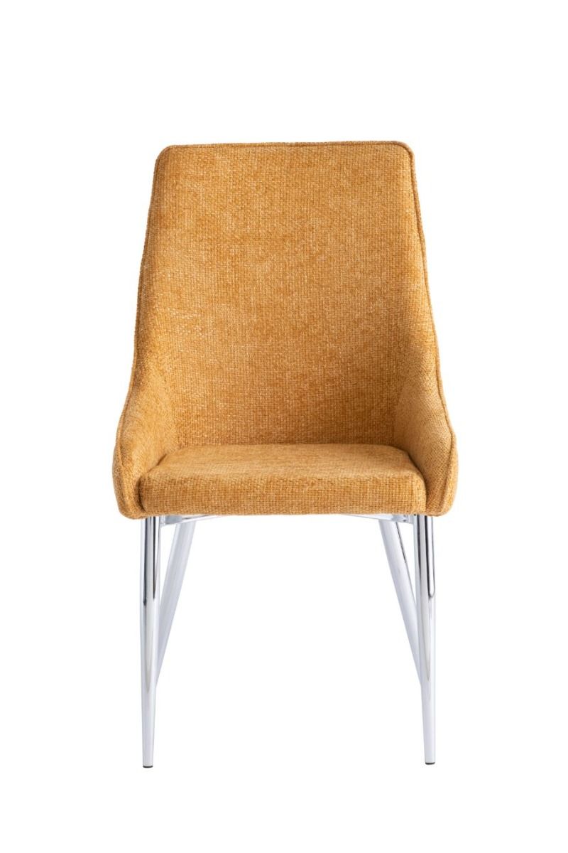 Oakwood Rhone Dining Chairs - Mustard