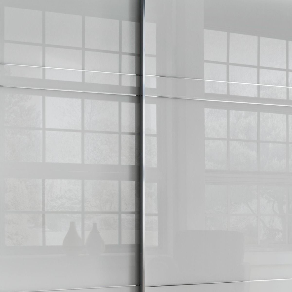 Oakwood Wiemann Rialto White Sliding door wardrobe - Height 217CM