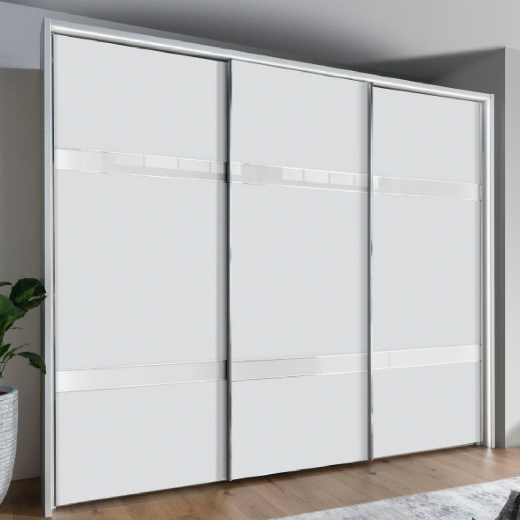 Oakwood Wiemann Rialto White Sliding door wardrobe - Height 217CM