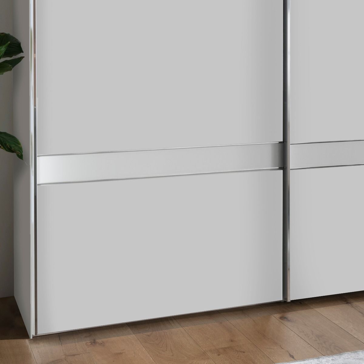 Oakwood Wiemann Rialto White Sliding door wardrobe - Height 217CM