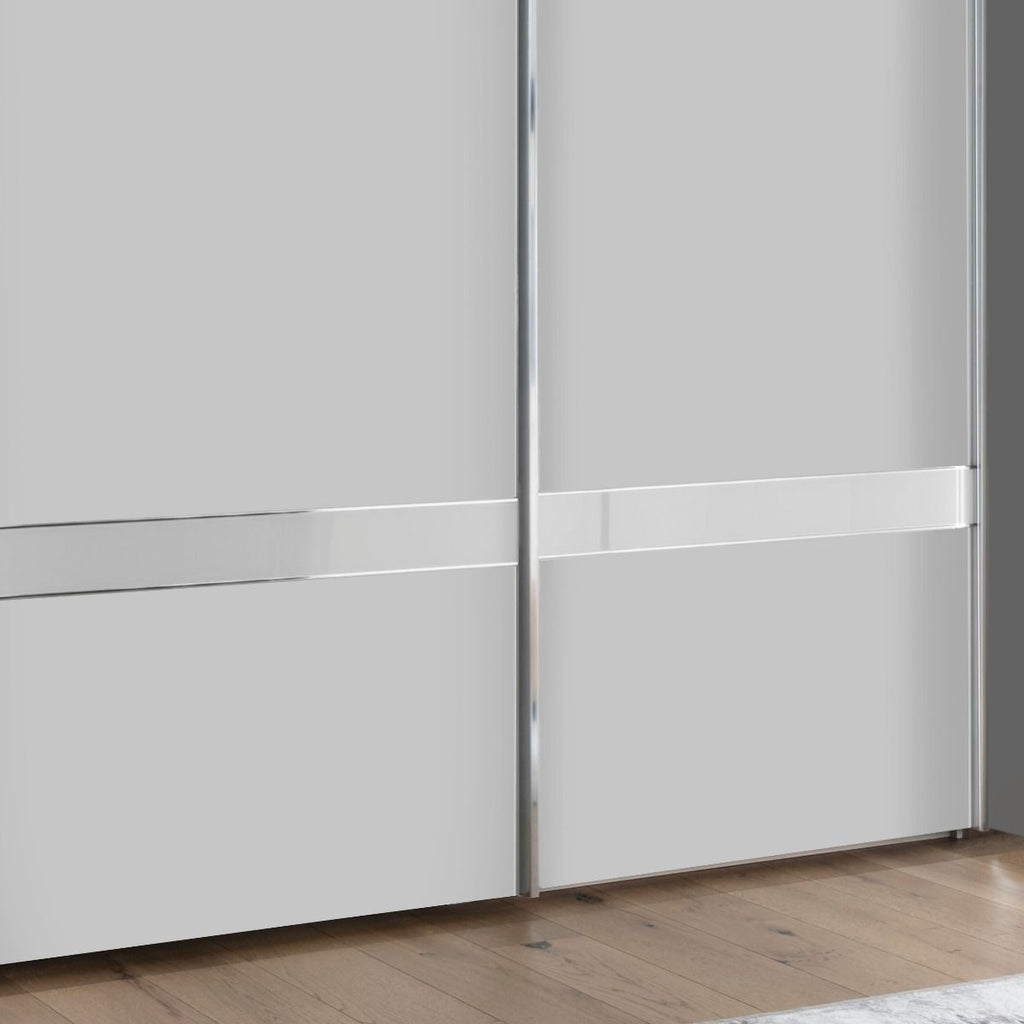 Oakwood Wiemann Rialto White Sliding door wardrobe - Height 217CM