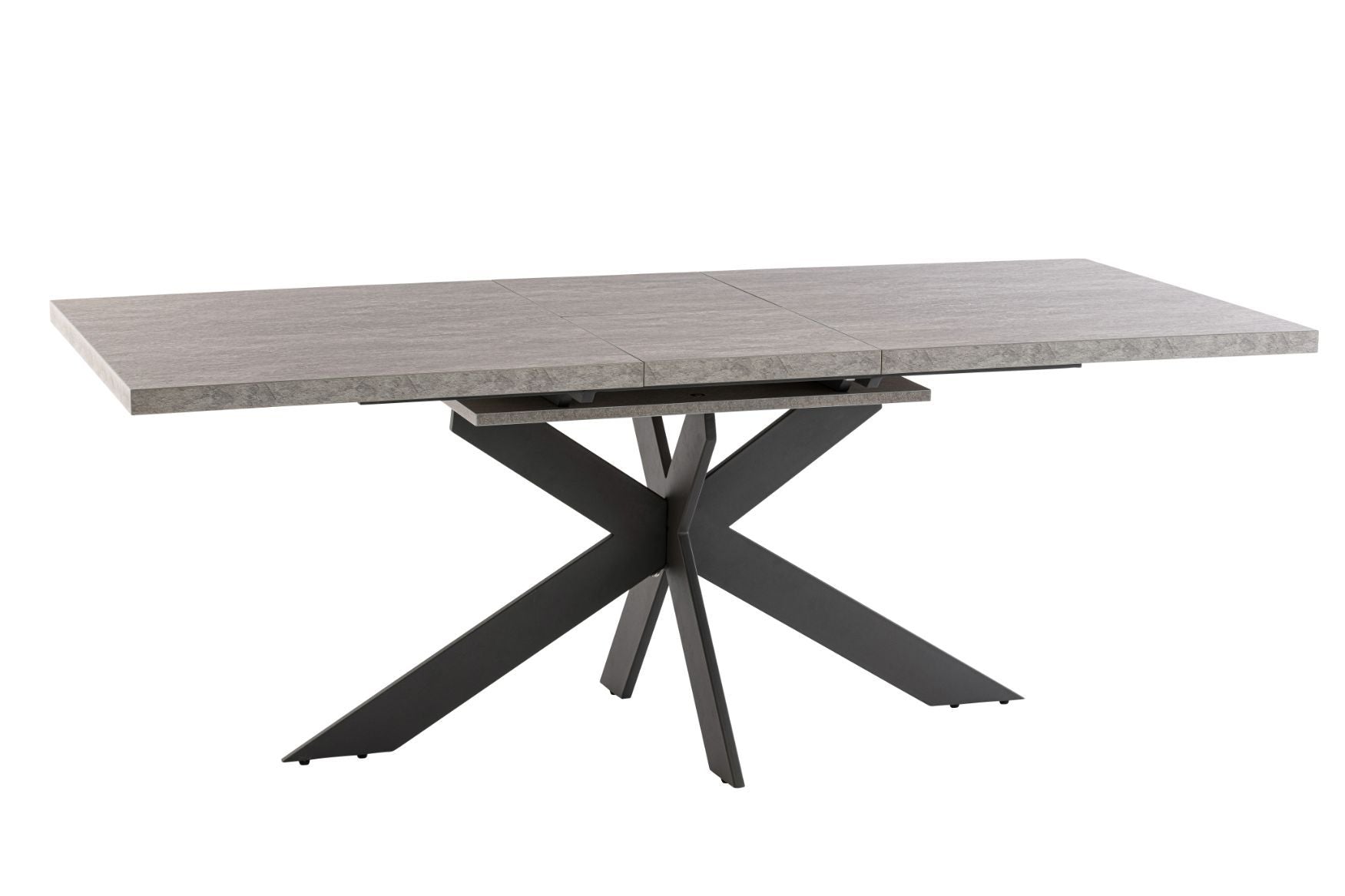 Oakwood Zimini 1.6 (+0.4) Extending Dining Table - Light Grey