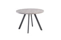 Oakwood Rimini 1.07m Round Dining Table - Light Grey