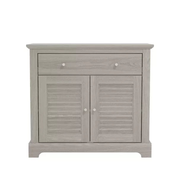 Oakwood Salcombe Compact Sideboard - Warm Grey Oak