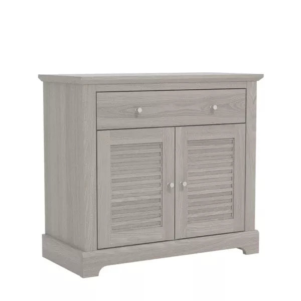 Oakwood Salcombe Compact Sideboard - Warm Grey Oak