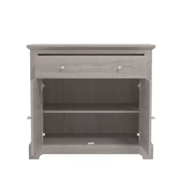 Oakwood Salcombe Compact Sideboard - Warm Grey Oak