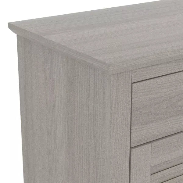 Oakwood Salcombe Compact Sideboard - Warm Grey Oak