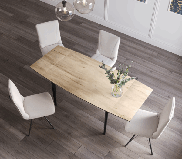 Oakwood Verdi 120-180cm Ceramic Pull-out Extending Dining Table