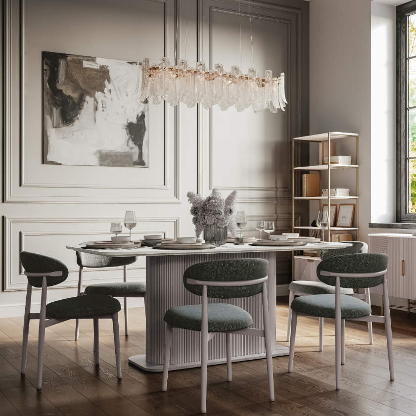 Oakwood Amiri Dining Table Set