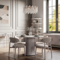 Oakwood Amiri Round Dining Table Set