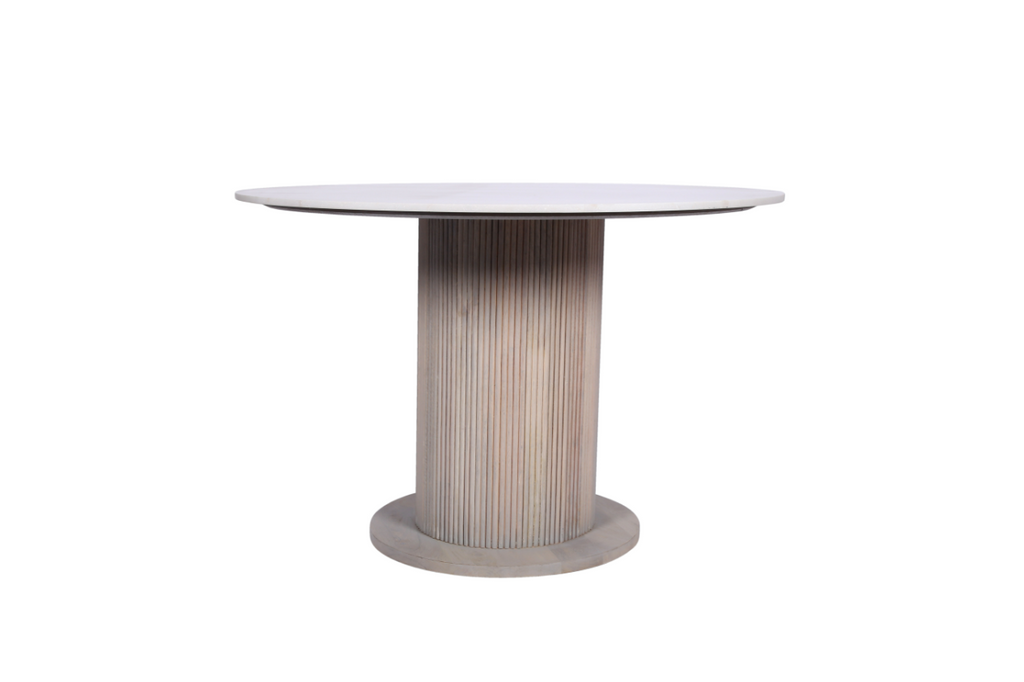 Oakwood Amiri Round Dining Table Set