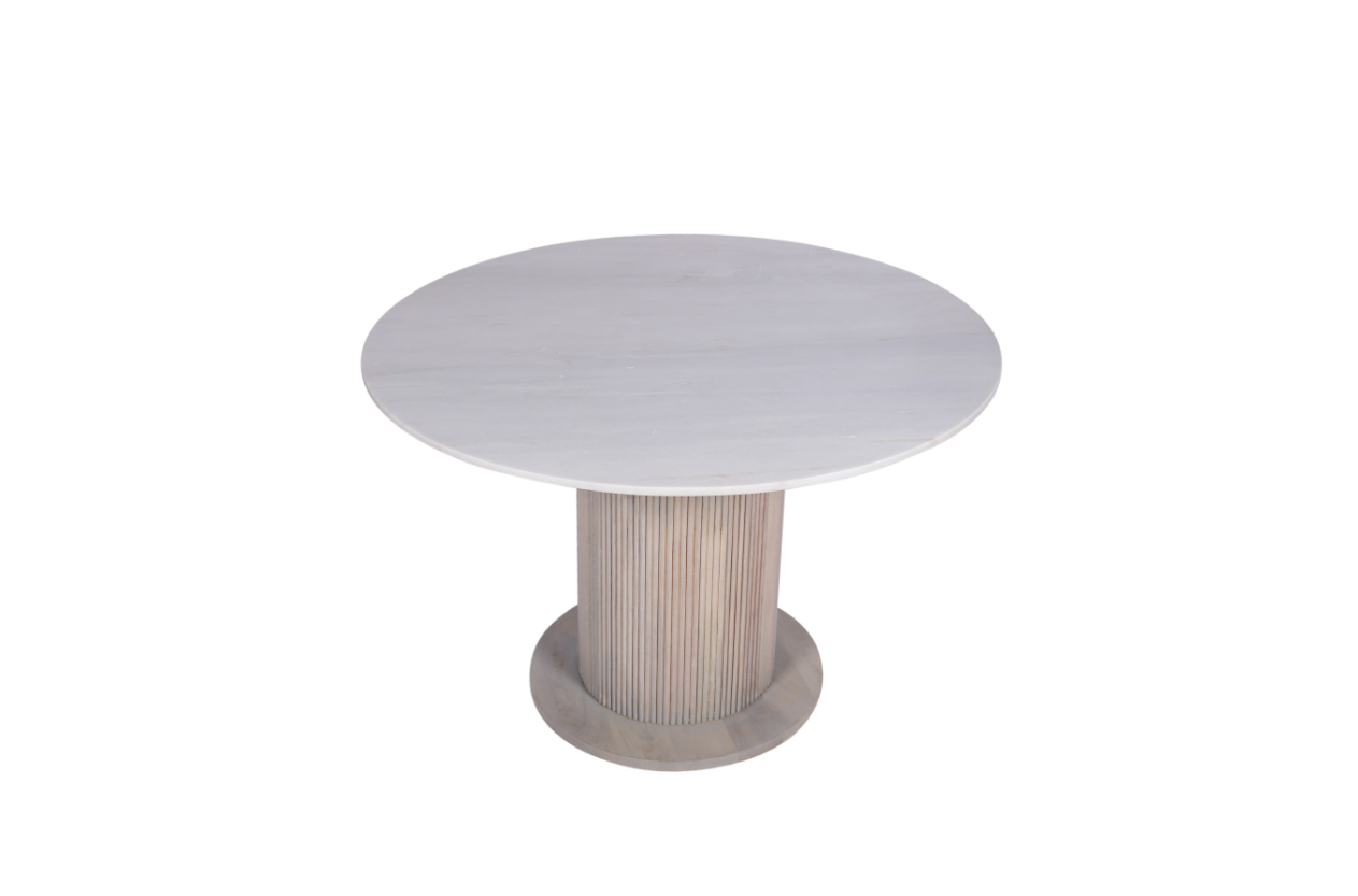 Oakwood Amiri Round Dining Table Set