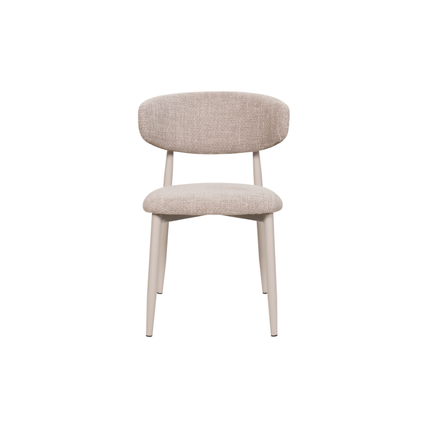 Oakwood Amiri Dining Chairs Forest & Oatmeal Colors