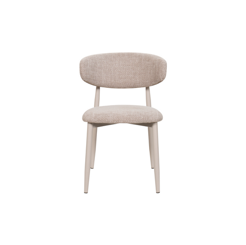 Oakwood Amiri Dining Chairs Forest & Oatmeal Colors