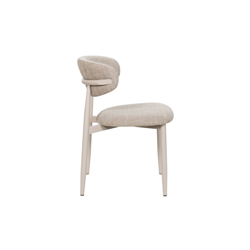Oakwood Amiri Dining Chairs Forest & Oatmeal Colors