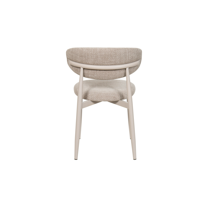 Oakwood Amiri Dining Chairs Forest & Oatmeal Colors