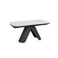 Oakwood Pearl Ext Ceramic Dining Table