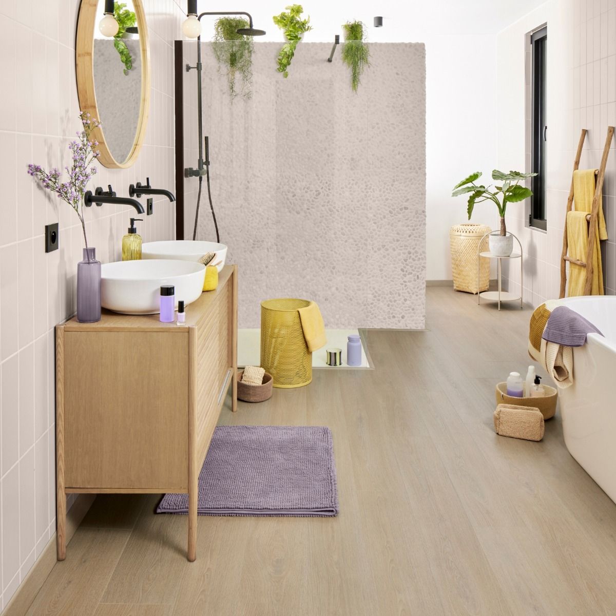 Oakwood Berry Alloc Ocean 8 V4 Laminate Flooring Select Sand Natural