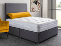 Oakwood Silk 1000 Fabric Upholstered Divan Set with 24" Henley Headboard