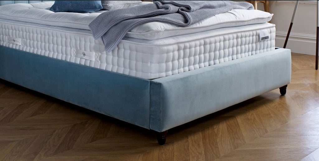Oakwood Sofia Chesterfield Fabric Upholstered Bed Frame