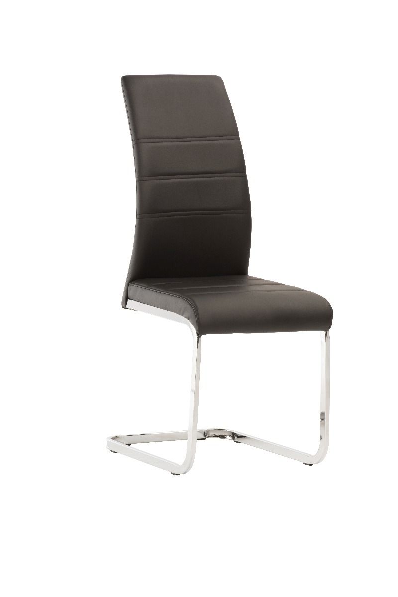 Oakwood 4 x Soho Dining Chair -Black