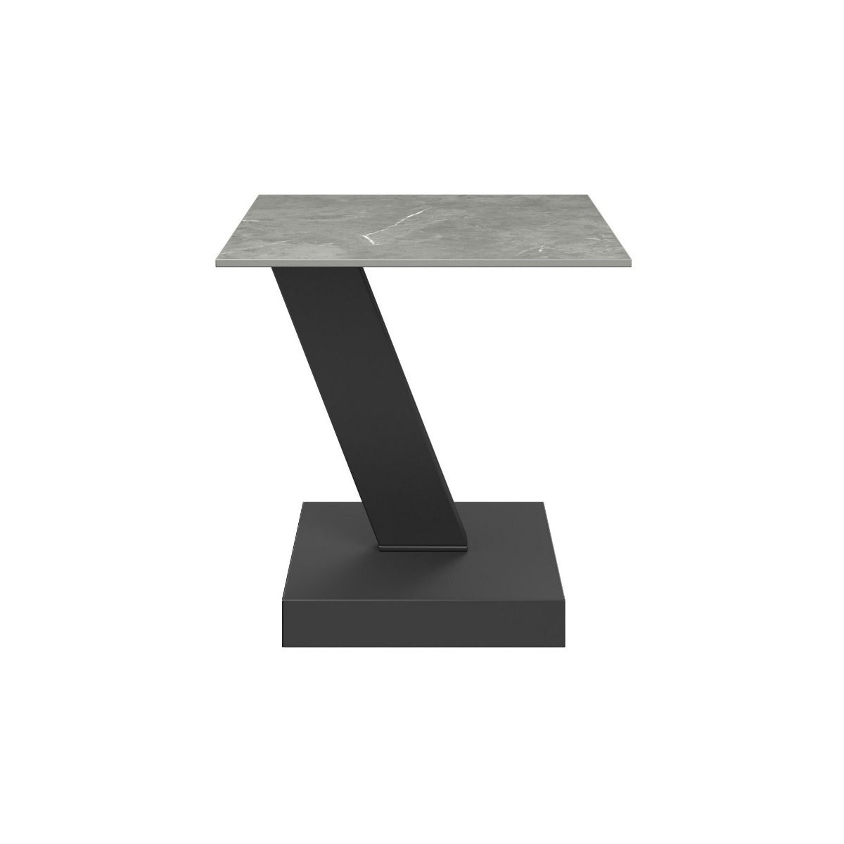 Oakwood Sparvus Matte Ceramic Side Table