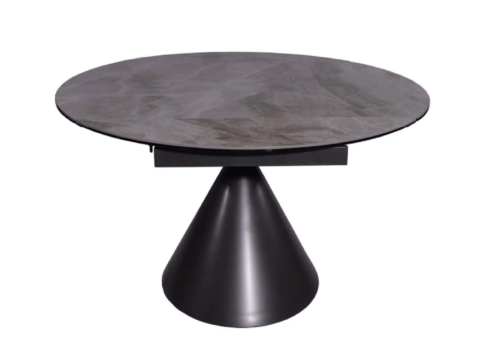 Oakwood Alphonse Matte Ceramic Extending Dining Table Grey - 135CM