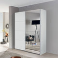 Oakwood Rauch Subito Alpine white & Mirror 2 Sliding Door Wardrobe
