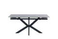 Oakwood Sutton 1.7m (+0.5m) Extending Dining Table - Vilas Grey