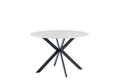 Oakwood Talia 1.2m Round Dining Table - Italy White