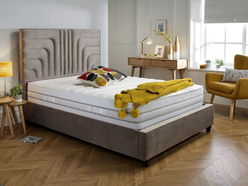 Oakwood Florence Fabric Upholstered Bed Frame