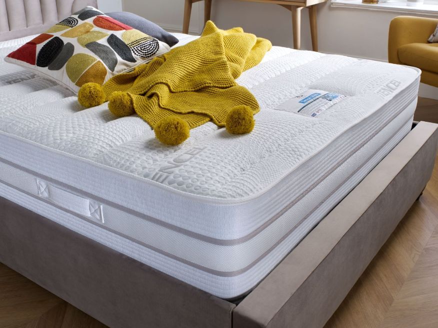 Oakwood Florence Fabric Upholstered Bed Frame