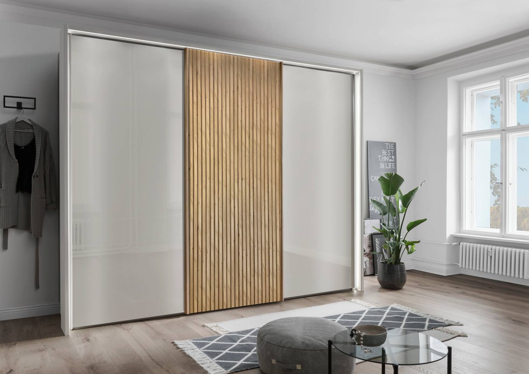 Oakwood Wiemann Texas 3 Doors Sliding Wardrobe